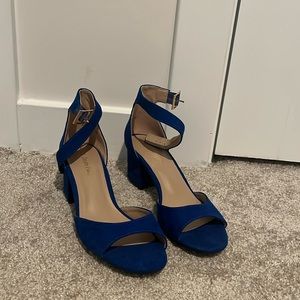Blue heels
